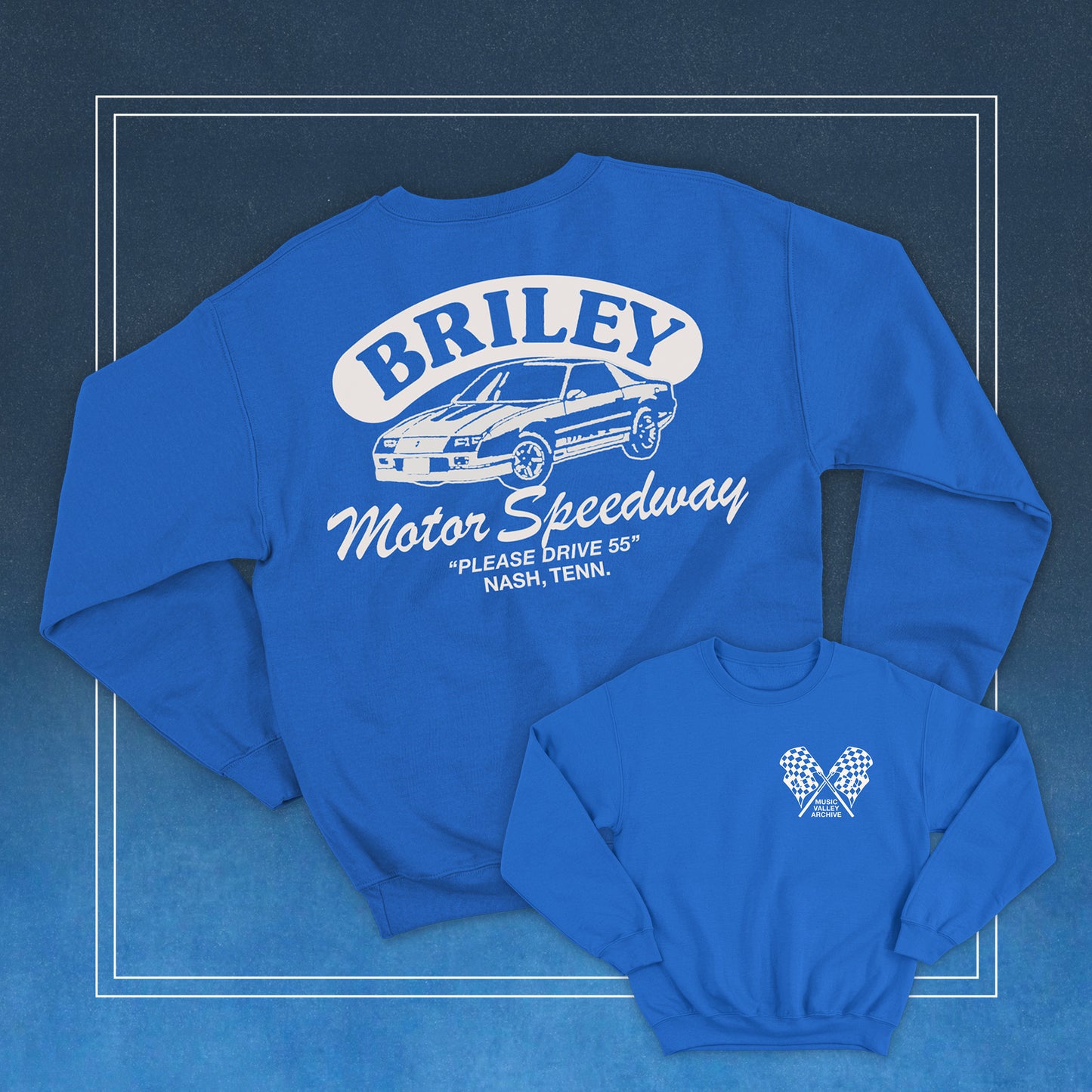Briley Motor Speedway crewneck