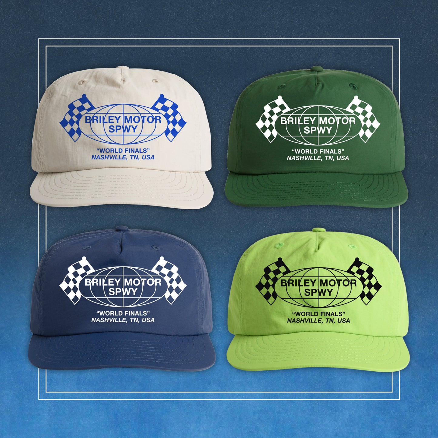 Briley Motor Speedway "World Finals" Nylon Hat