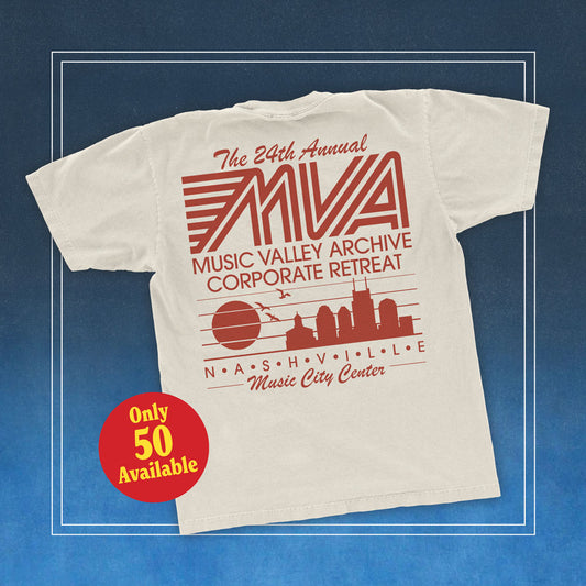 Music Valley Archive Corporate Retreat tee