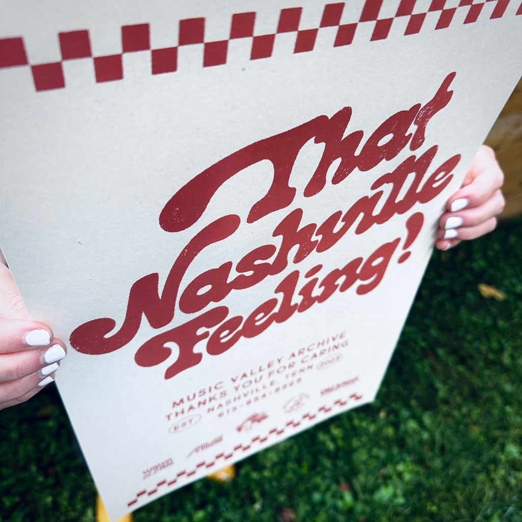 That Nashville Feeling poster - 11x17