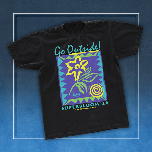 Shelby Bottoms Superbloom '26 Go Outside! tee
