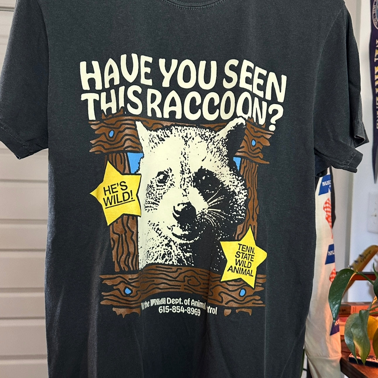Have You Seen This Raccoon? tee