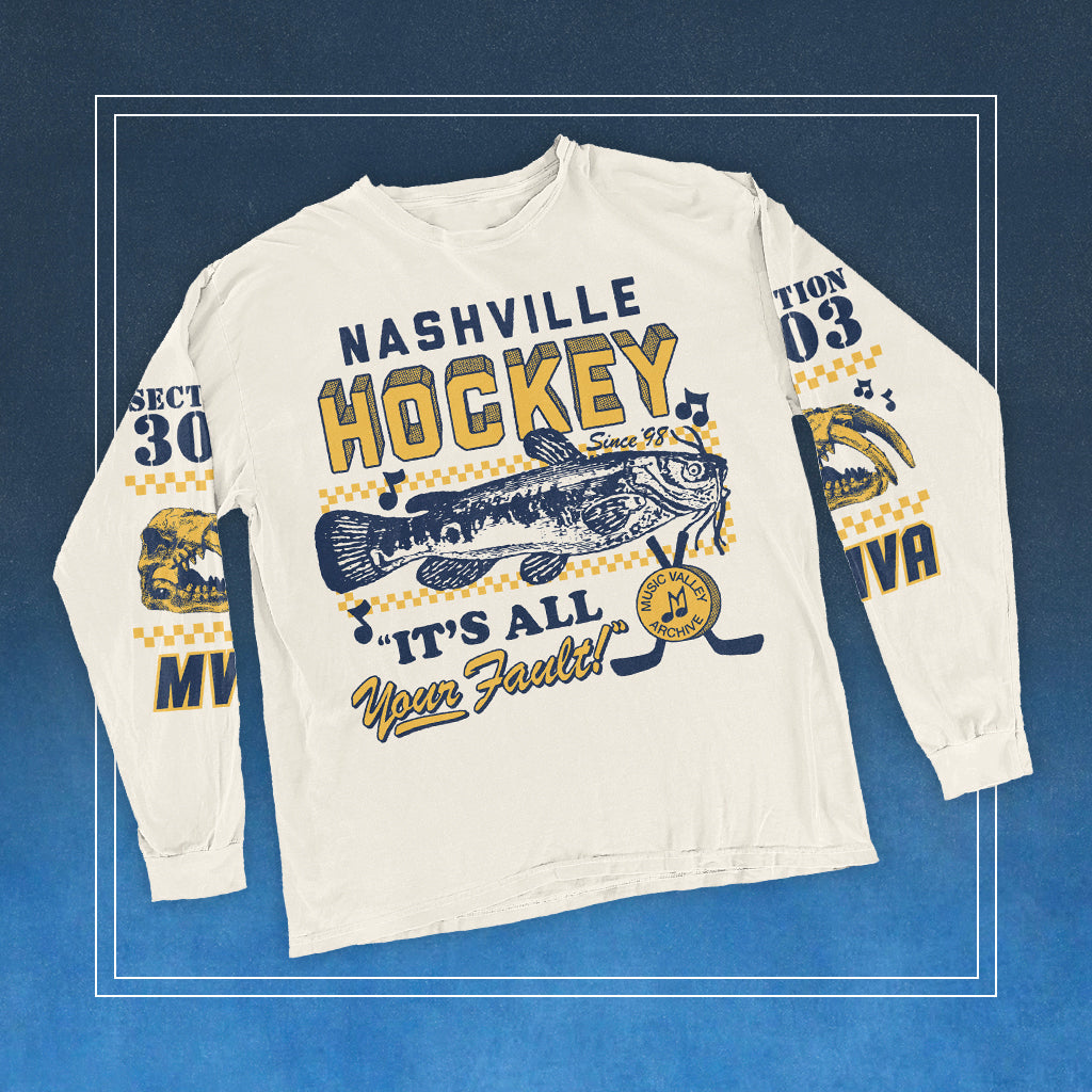 Nashville Hockey Long Sleeve tee