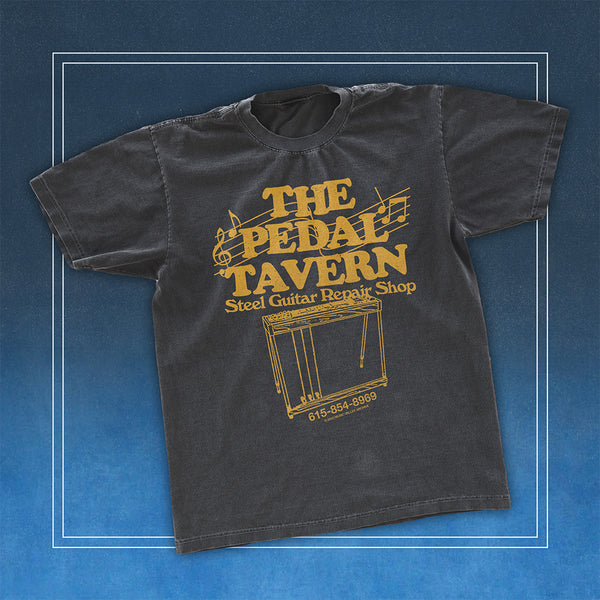 pedal t shirt The Pedal Tavern Steel Guitar Repair Shop – Nashville T-Shirt – Music  Valley Archive