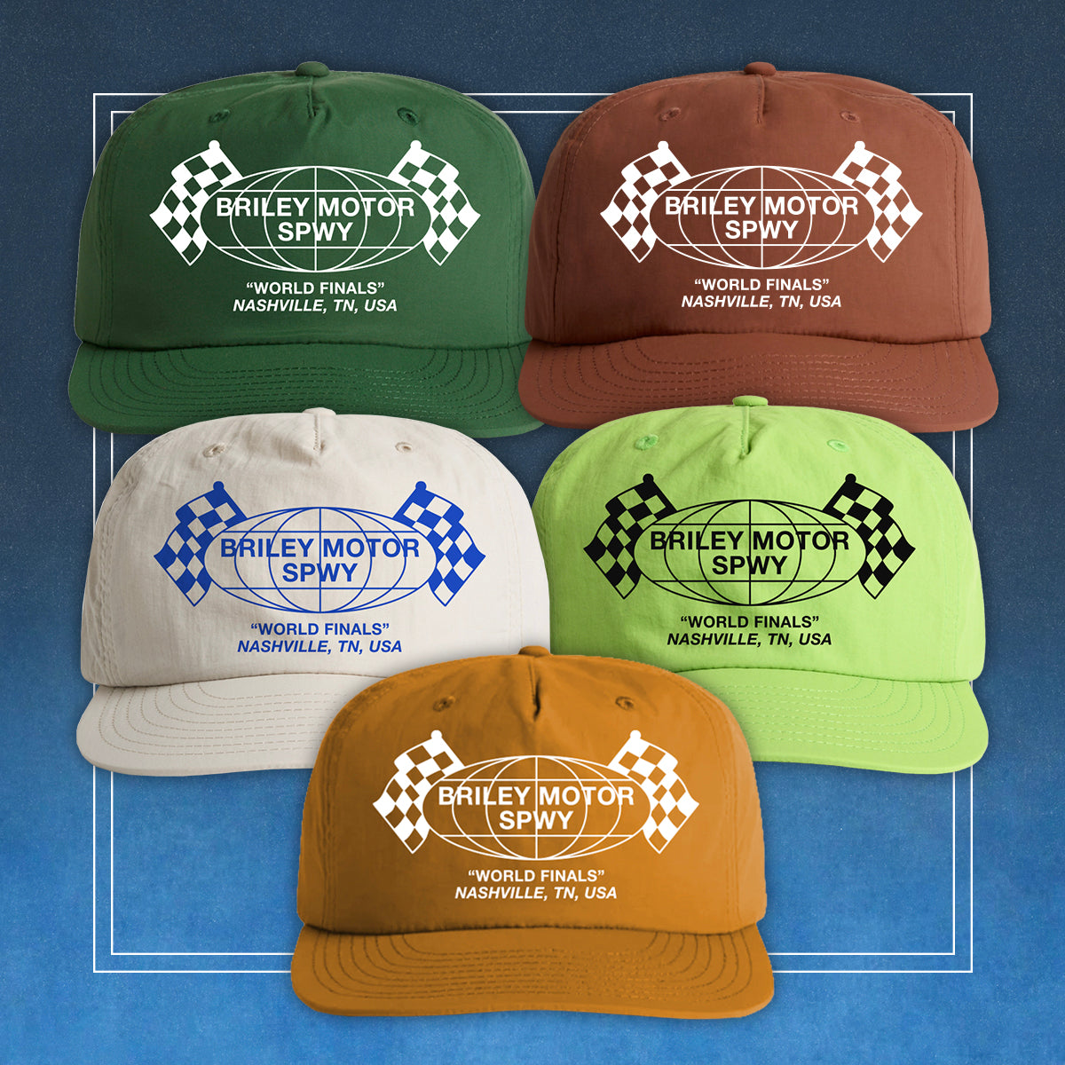 Briley Motor Speedway "World Finals" Nylon Hat