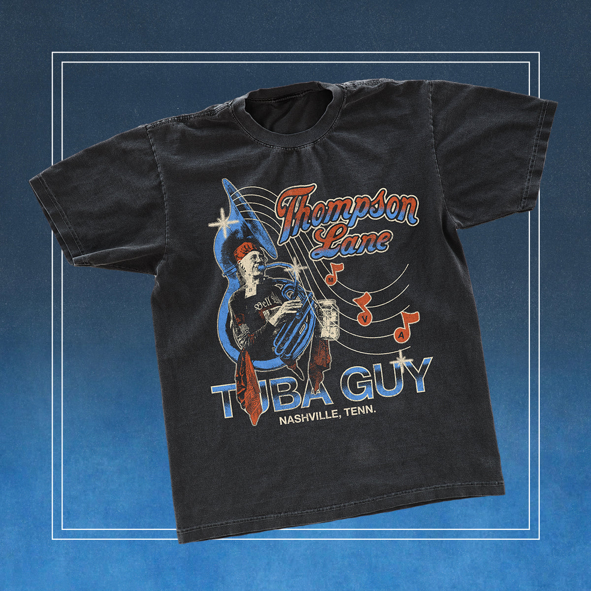 Thompson Lane Tuba Guy tee