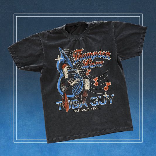 Thompson Lane Tuba Guy tee