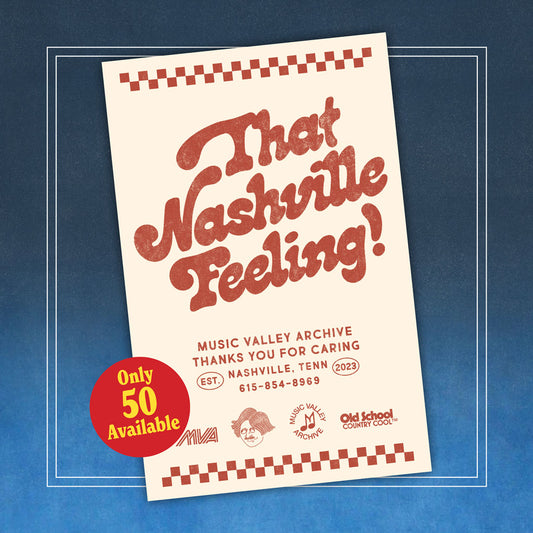 That Nashville Feeling poster - 11x17