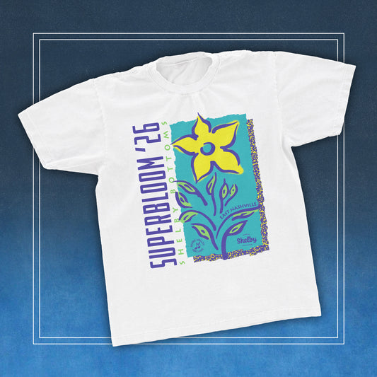 Shelby Bottoms Superbloom '26 In Bloom tee