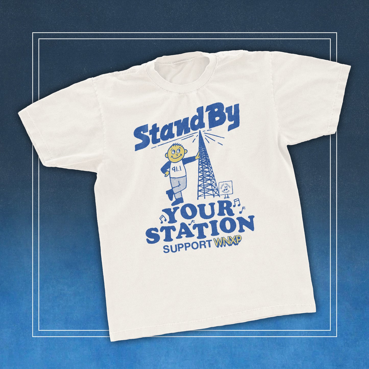 MVA x WNXP Stand By Your Station tee